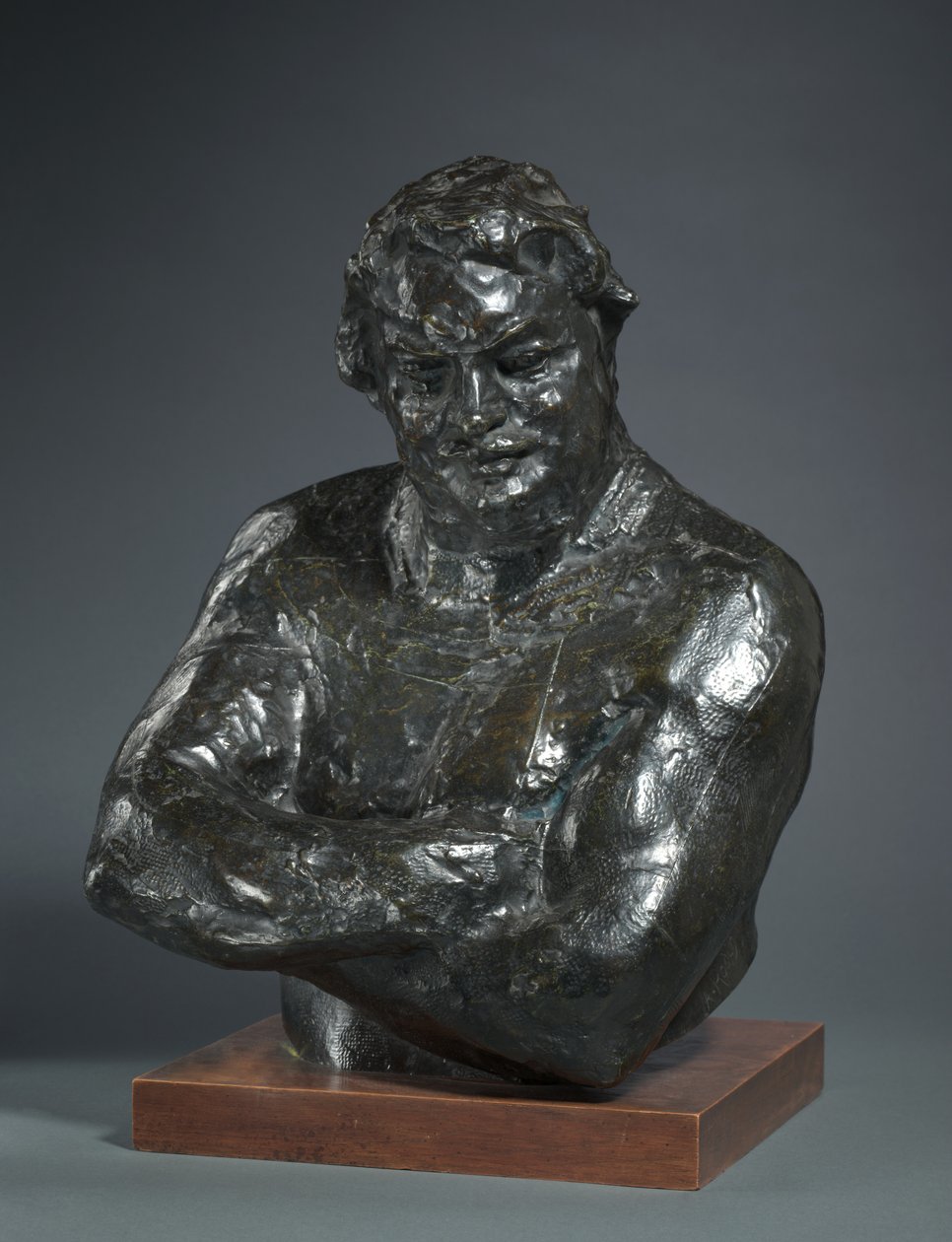 Studie av Honoré de Balzac, 1891-92 av Auguste Rodin