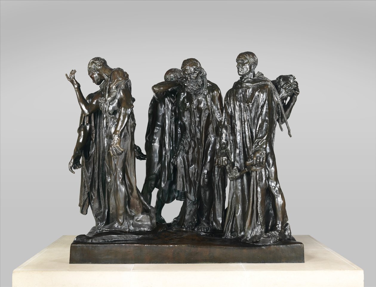 Borgarna i Calais, 1884-95 av Auguste Rodin