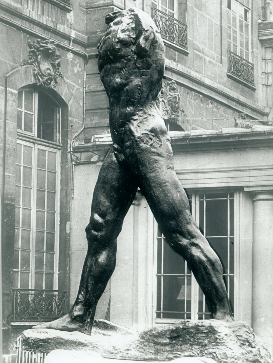 The Walking Man (brons) av Auguste Rodin