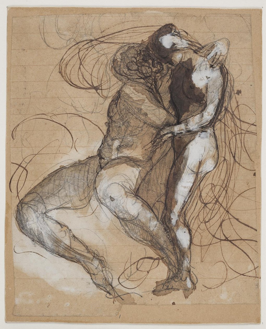 Två älskare av Auguste Rodin
