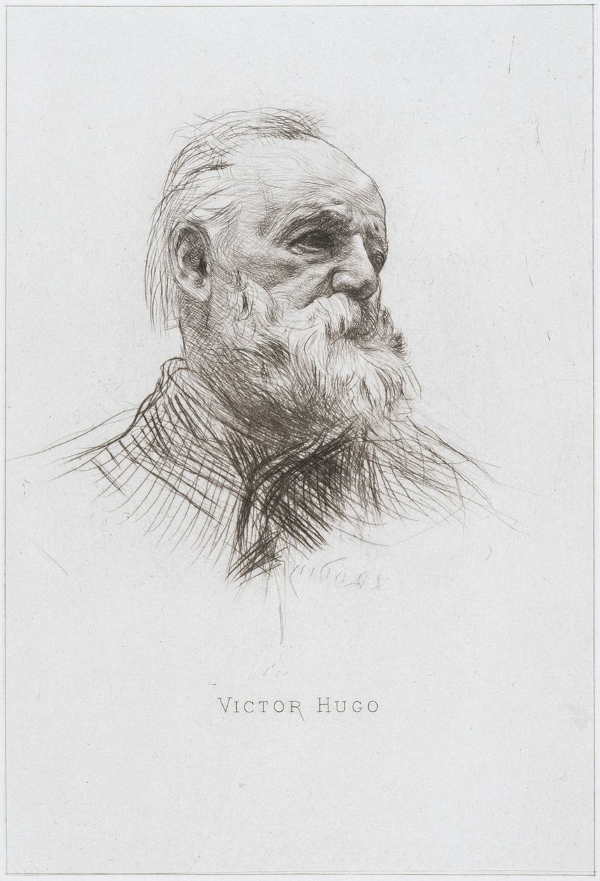 Victor Hugo, 1884 av Auguste Rodin