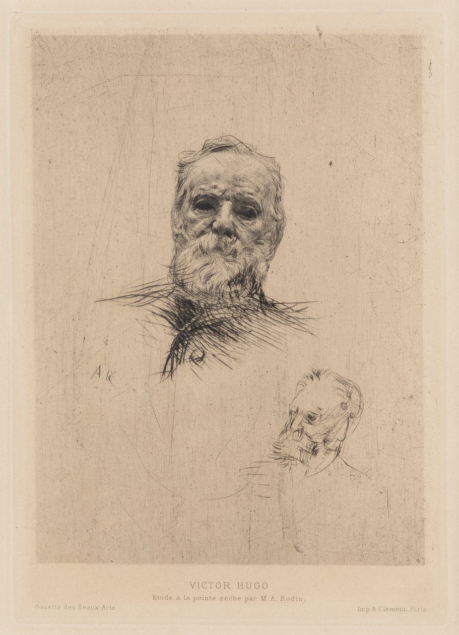 Victor Hugo, 1886. av Auguste Rodin