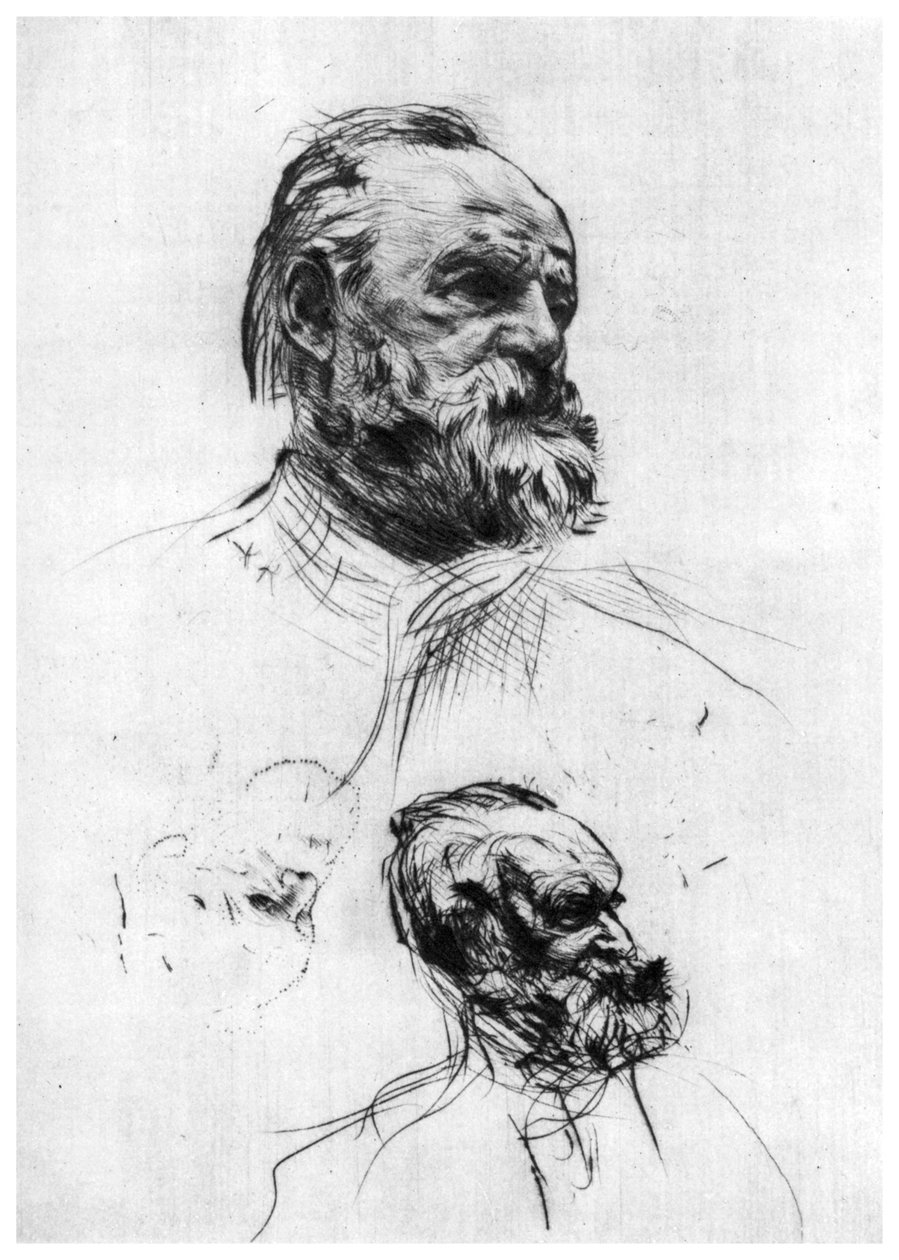 Victor Hugo, c1860-1910 1924 av Auguste Rodin