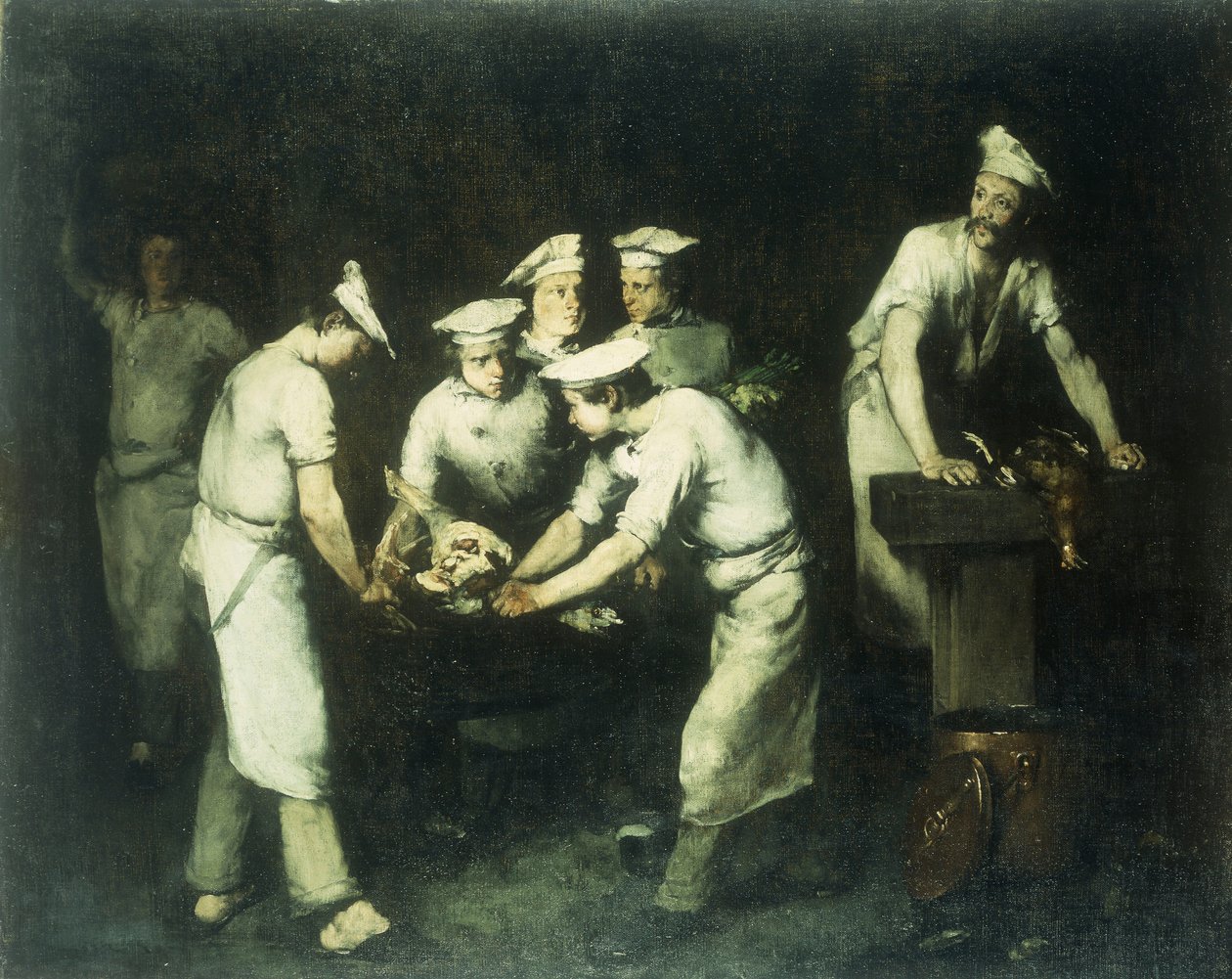 Kockarna av Auguste Theodule Ribot