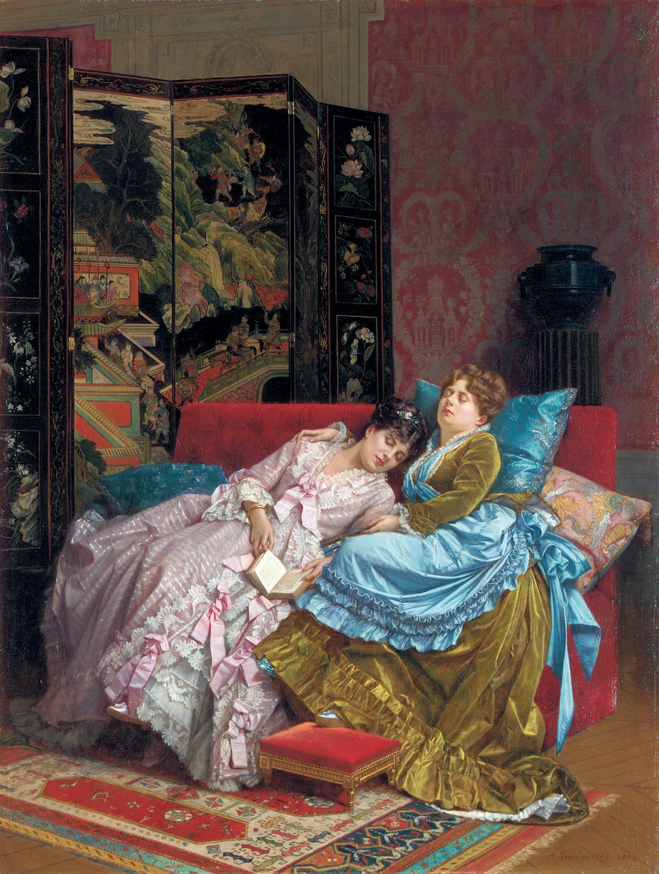 En eftermiddagsidyll av Auguste Toulmouche