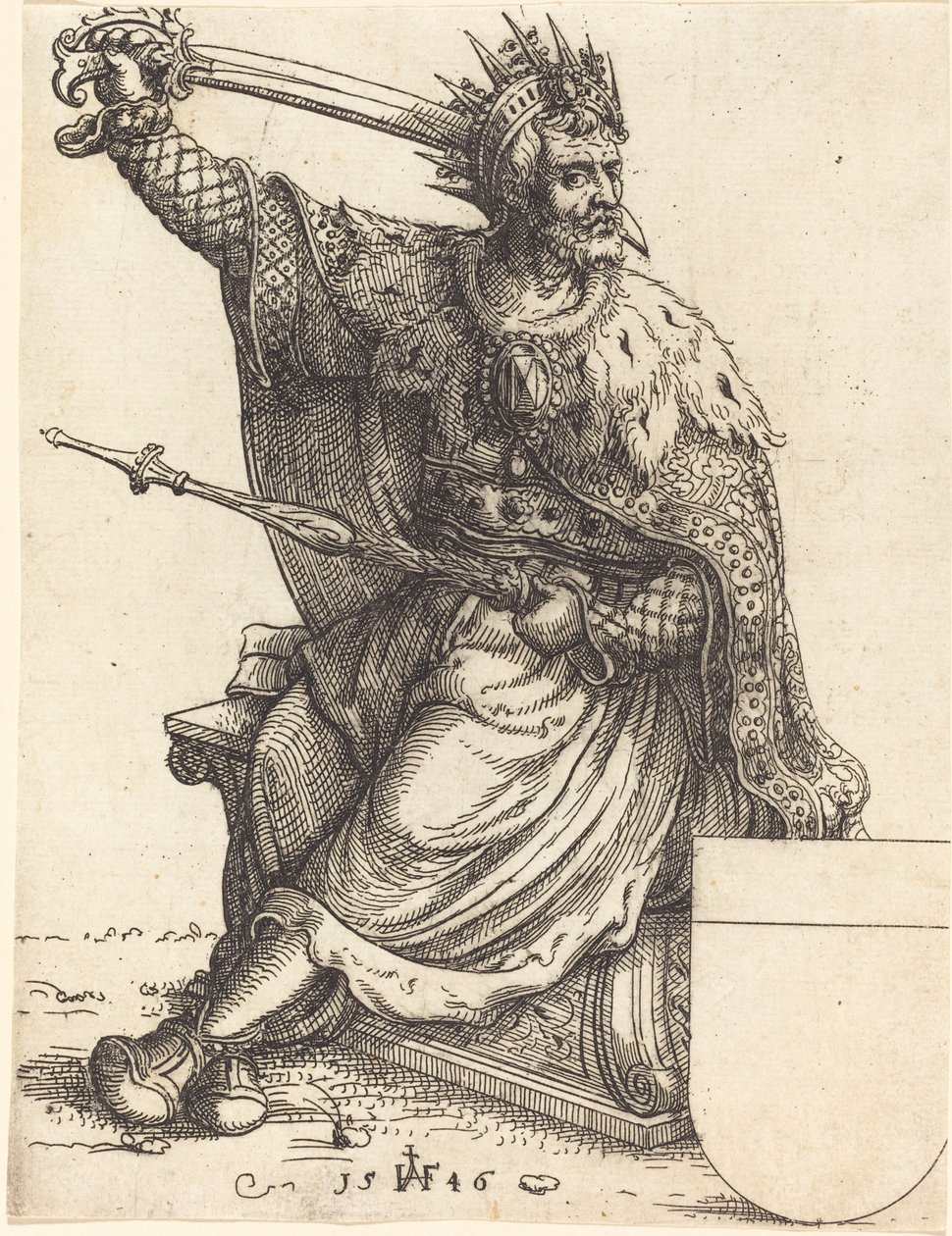 フェルディナンド・イスウェディッシュ av Augustin Hirschvogel