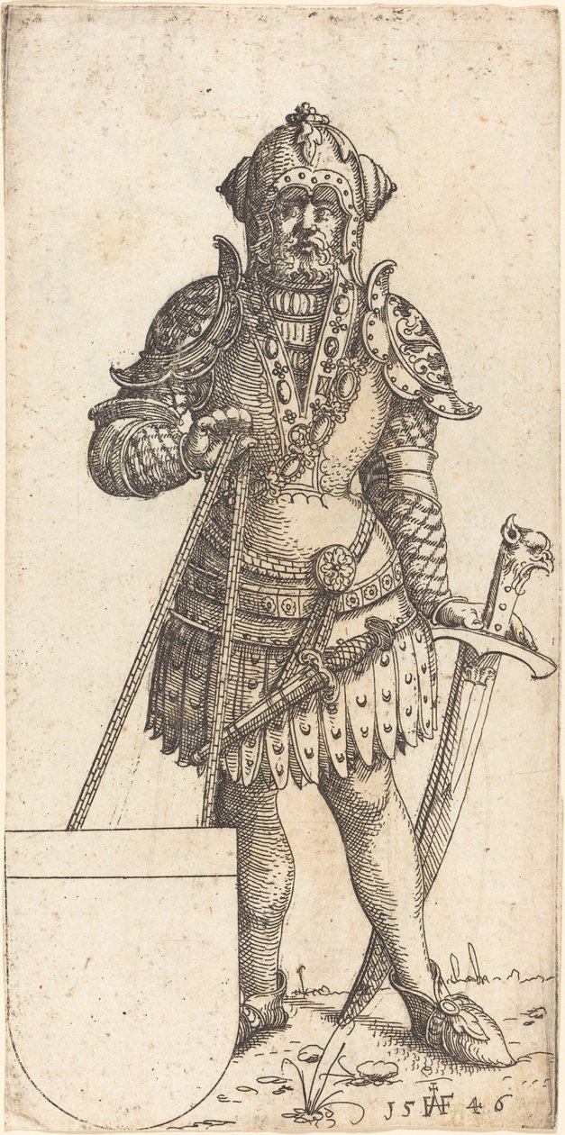 Ludwig II, kung av Ungern, 1546. av Augustin Hirschvogel