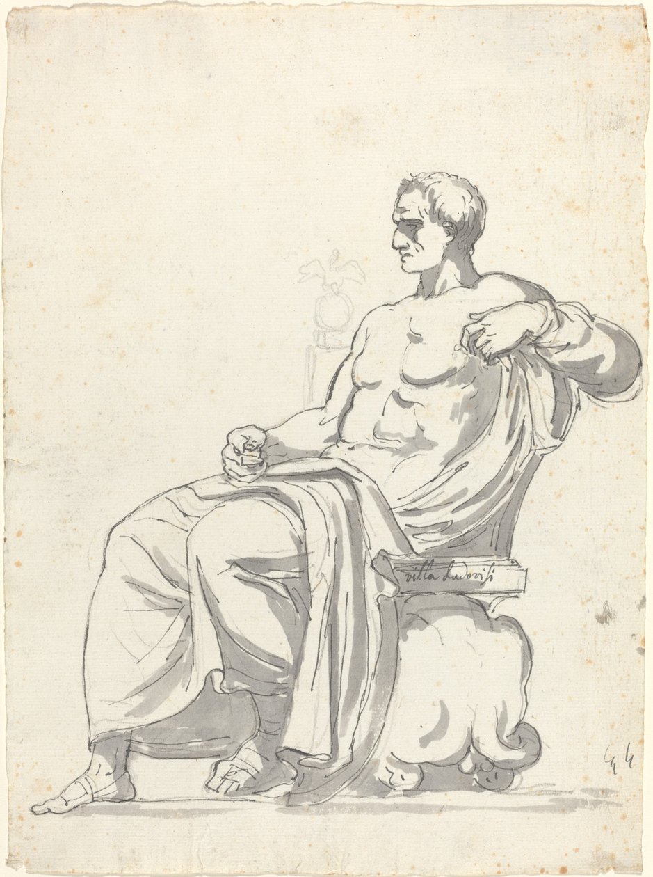 Ludovisi Menander av Augustin Pajou