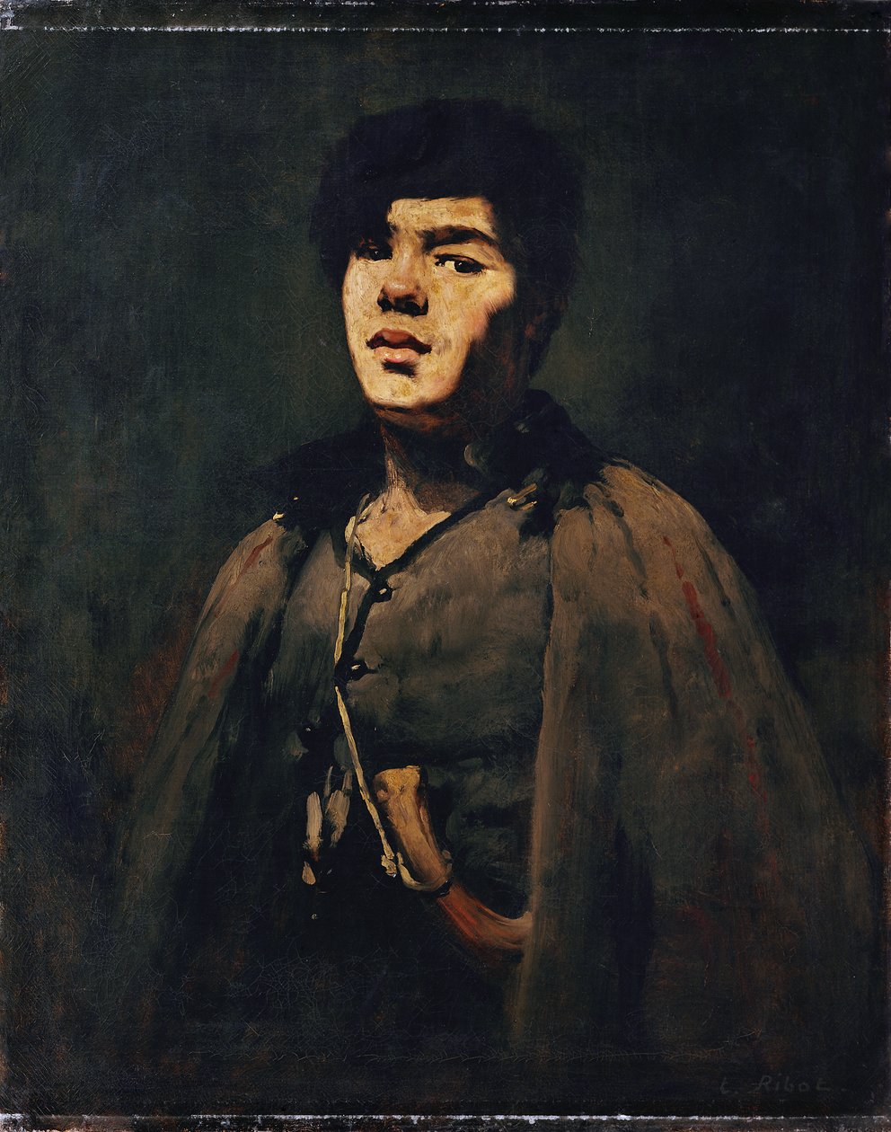 ung herde av Augustin Théodule Ribot
