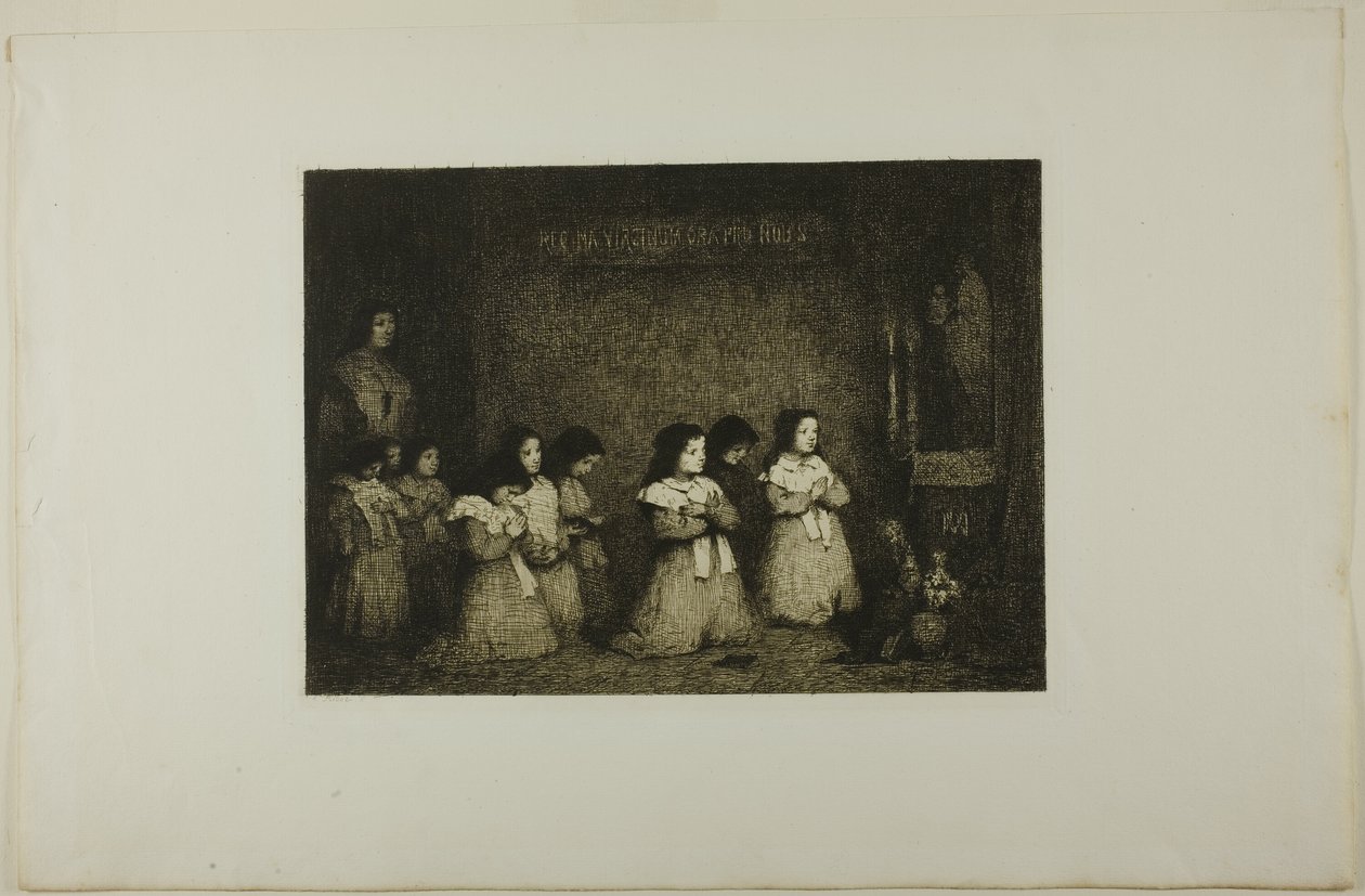 Bönen av Augustin Théodule Ribot