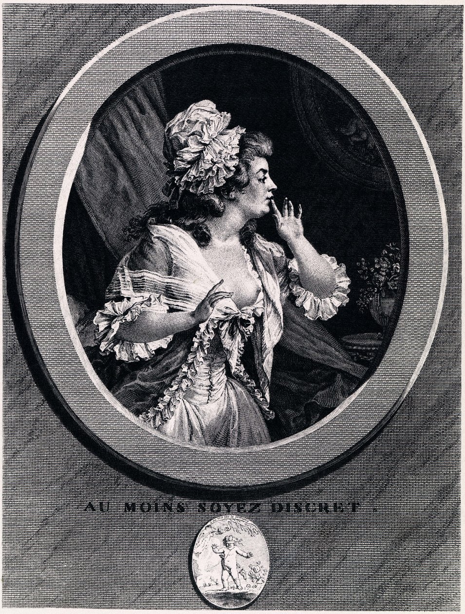 Var åtminstone diskret!, 1789 av Augustin de Saint Aubin