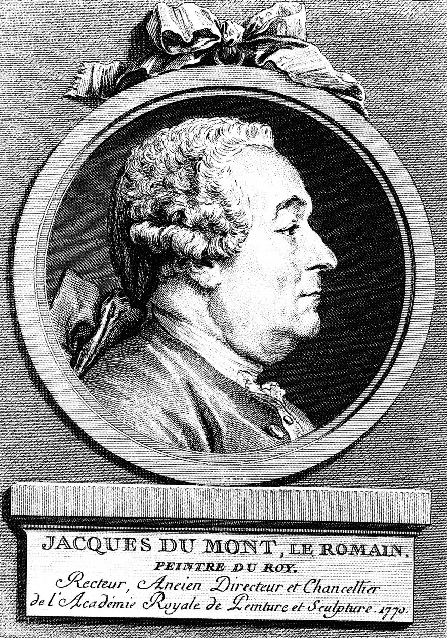 Jacques Dumont, fransk konstnär, 1770. av Augustin de Saint Aubin