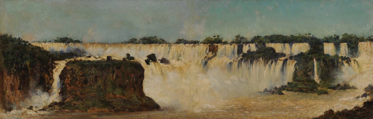 Vattenfallet i Iguazu av Augusto Ballerini