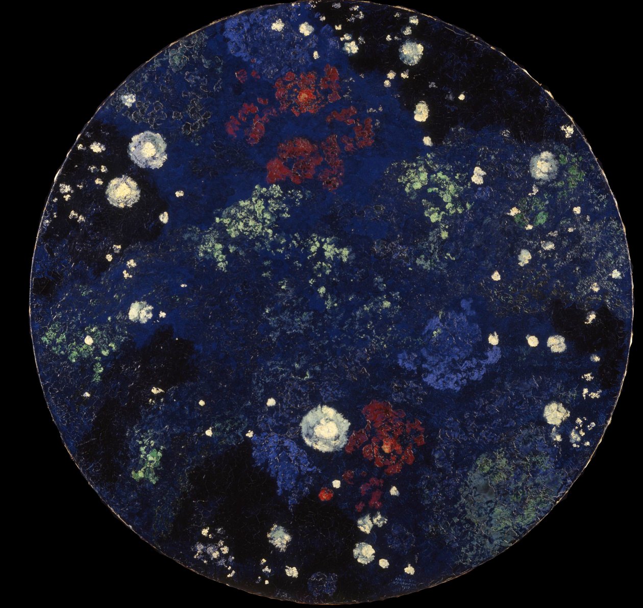 Stjärnhimmel, 1917. av Augusto Giacometti