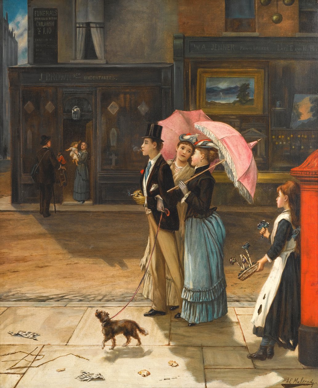 Vår godmodiga kusin av Augustus Edwin Mulready