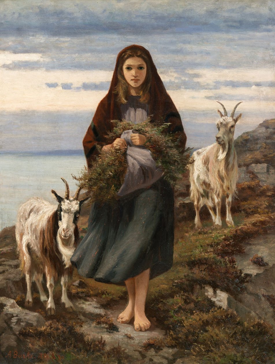 Connemara flicka av Augustus Nicholas Burke