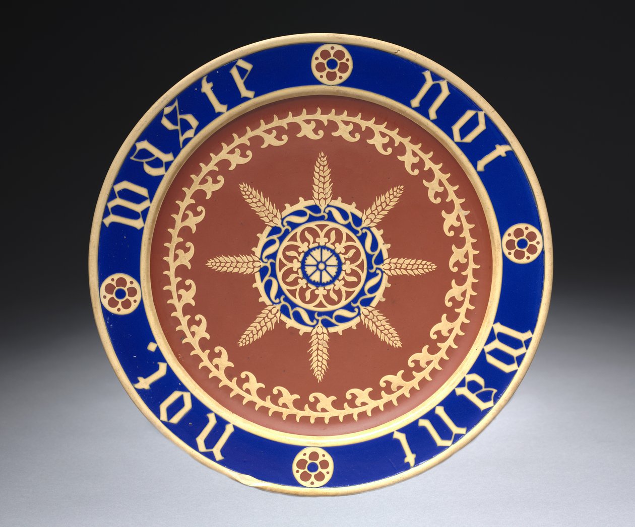 Brödtallrik, c.1850 av Augustus Welby Northmore Pugin