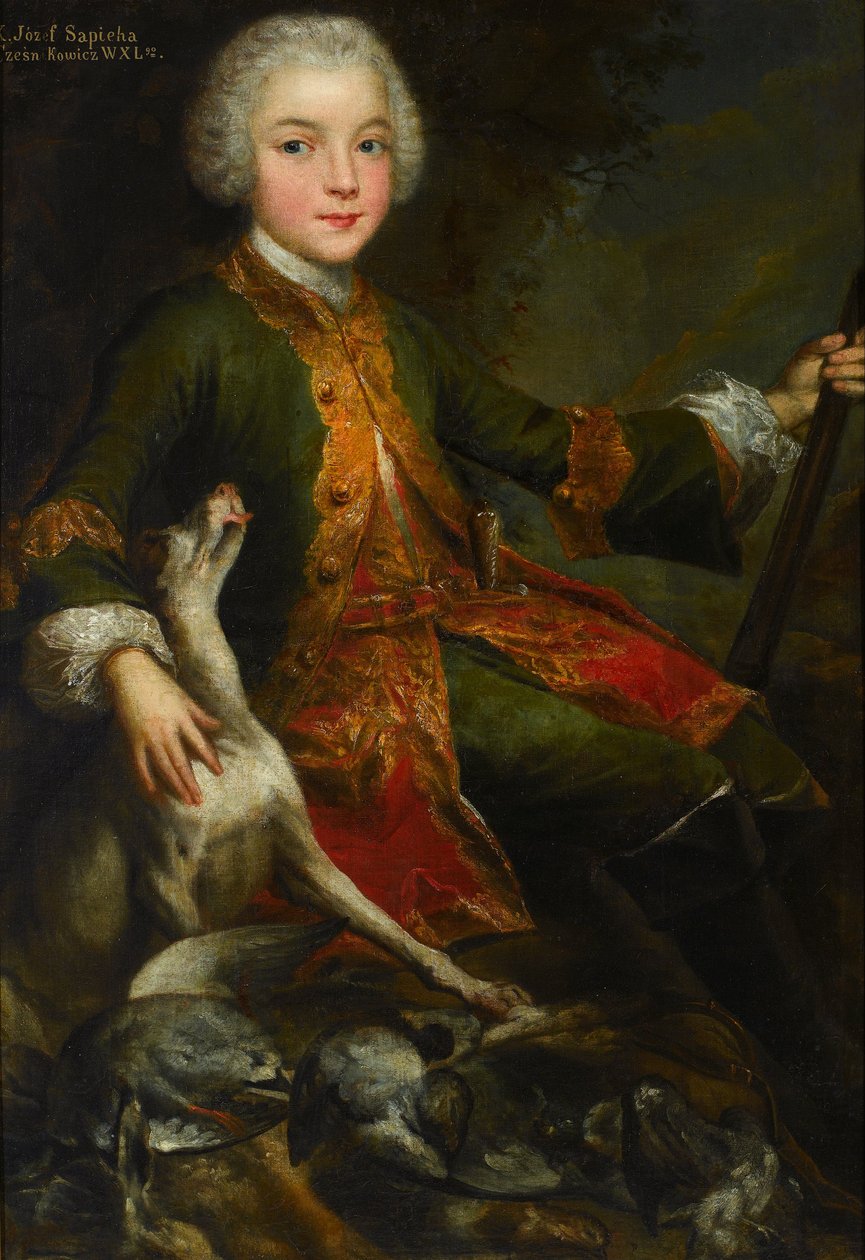 Porträtt av Józef Sapieha av Augustyn Mirys