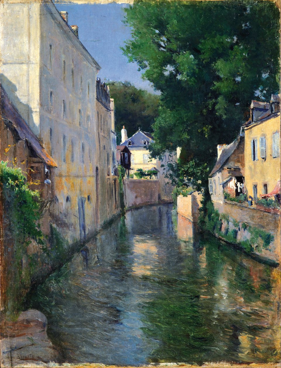 Floden Isole (Quimperlé) av Aureliano de Beruete
