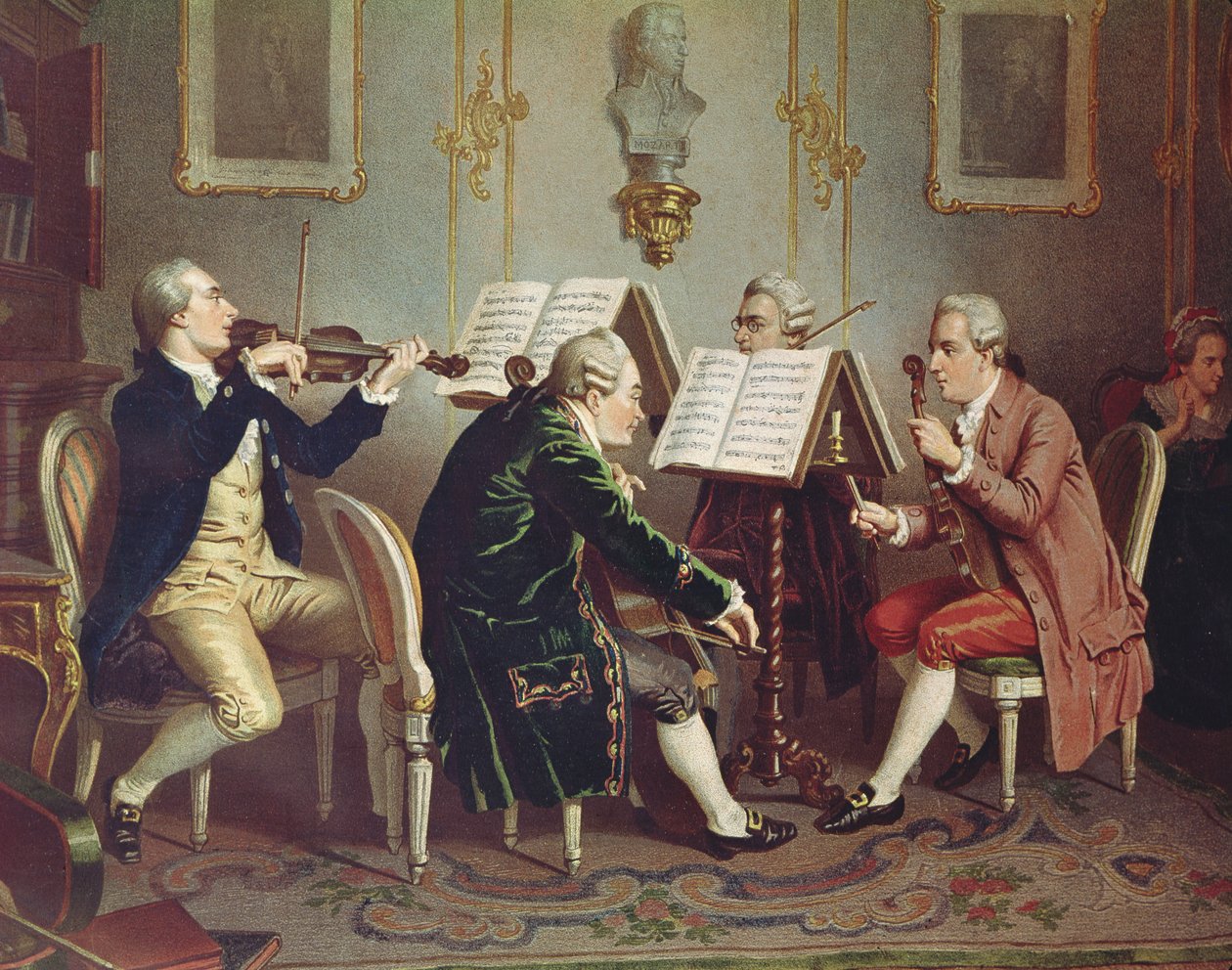 Stråkkvartett av Austrian School