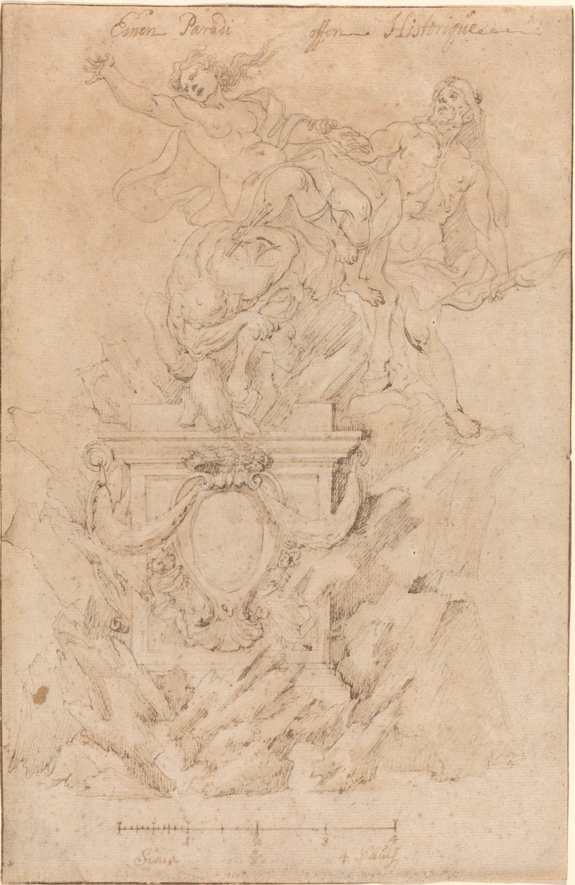 Räddningen av Deianeira av Austrian 18th Century