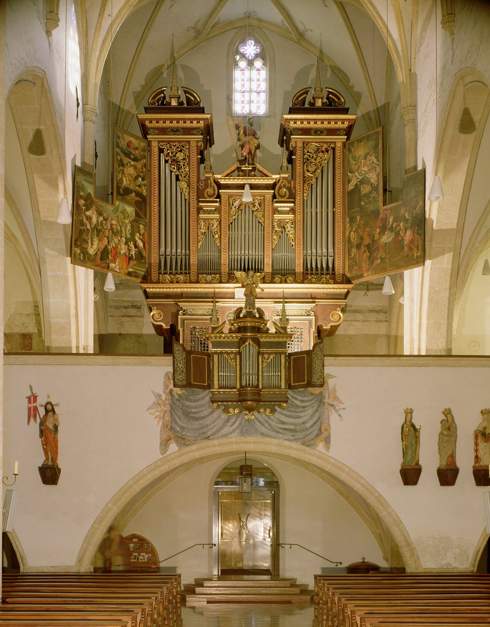 Orgel, c.1618 av Austrian School