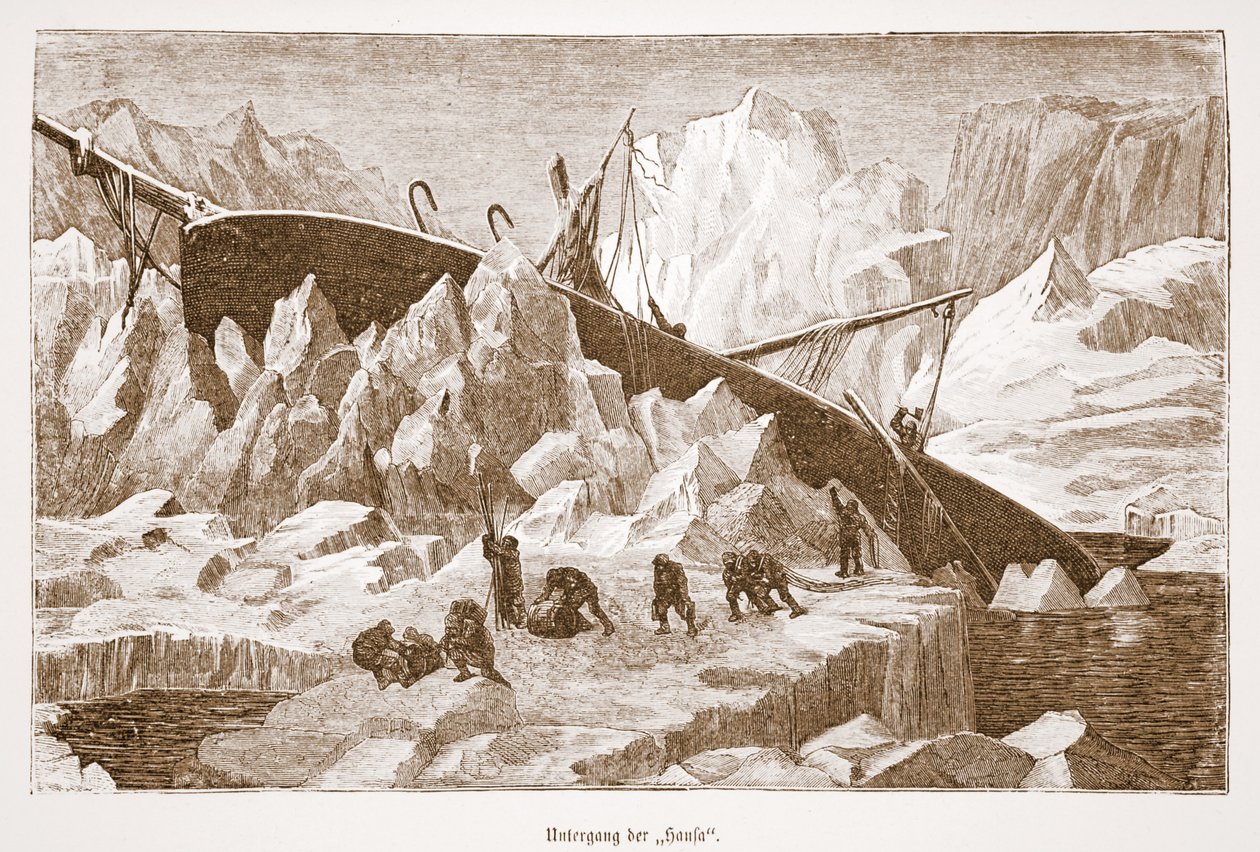 Hansans förlisning, 1876 av Austrian School