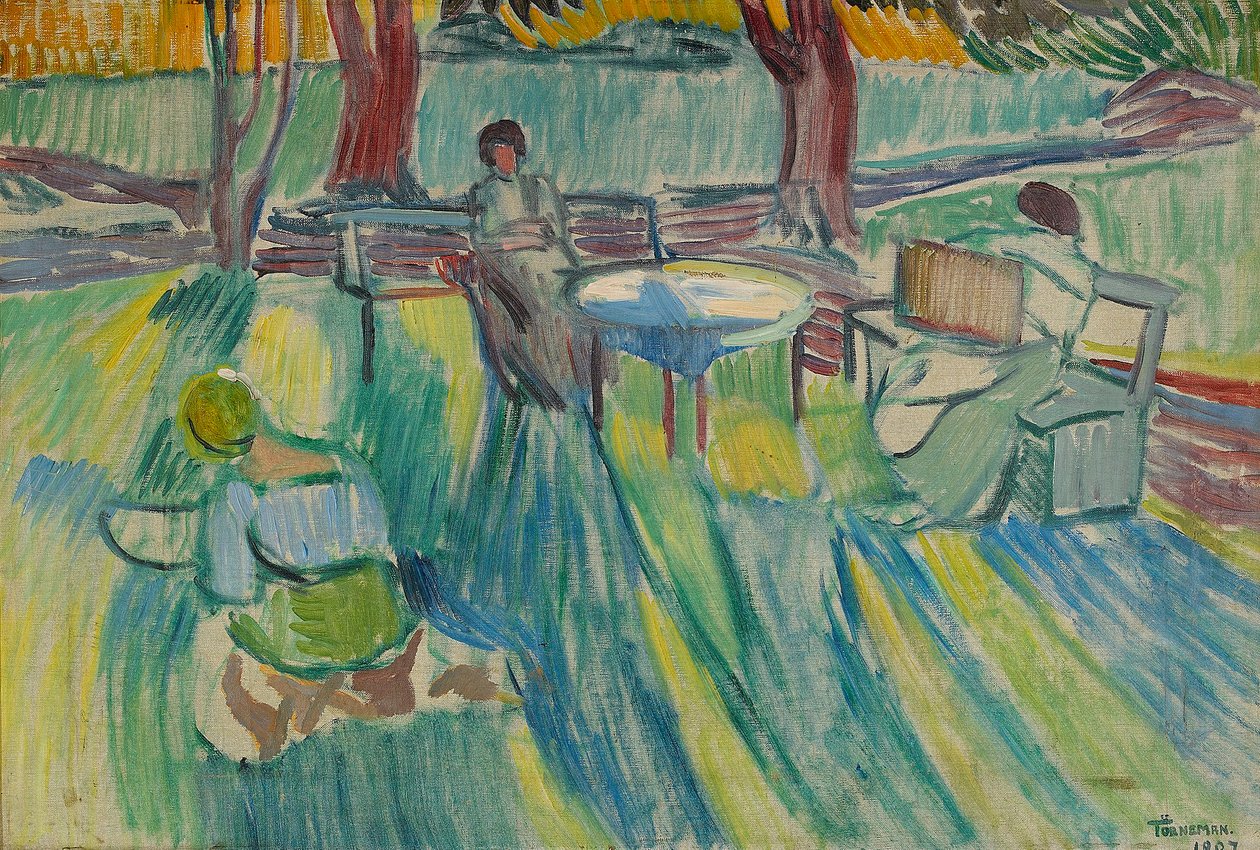 In the garden av Axel Törneman