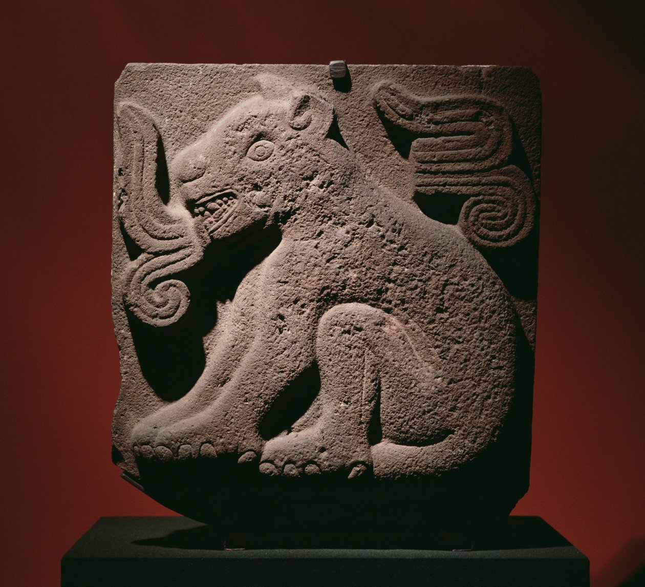 Glyfer av kung Ahuizotl (omkring 1400-talet), av Aztec
