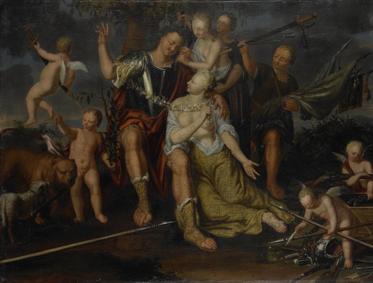Allegori om fred av B. van Kessel