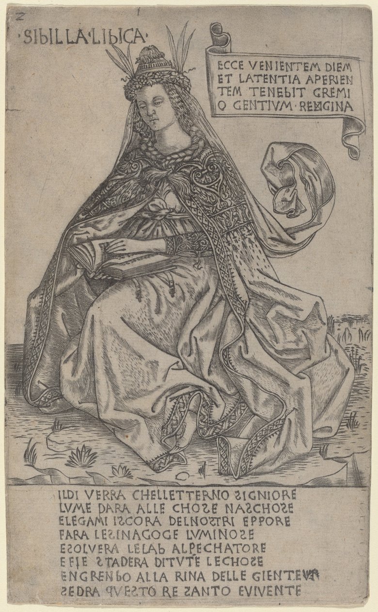 Libyska Sibyll av Baccio Baldini