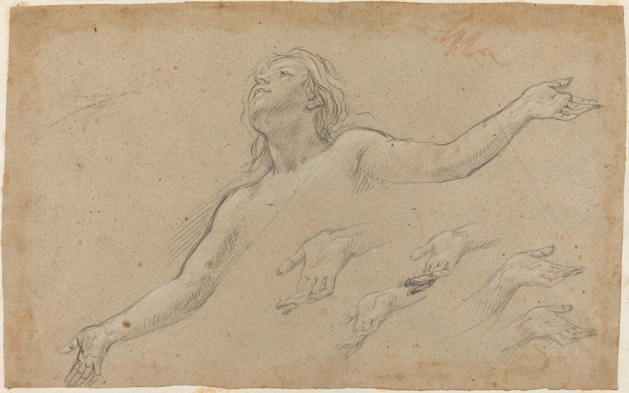 Magdalenas himmelsfärd av Baldassare Franceschini