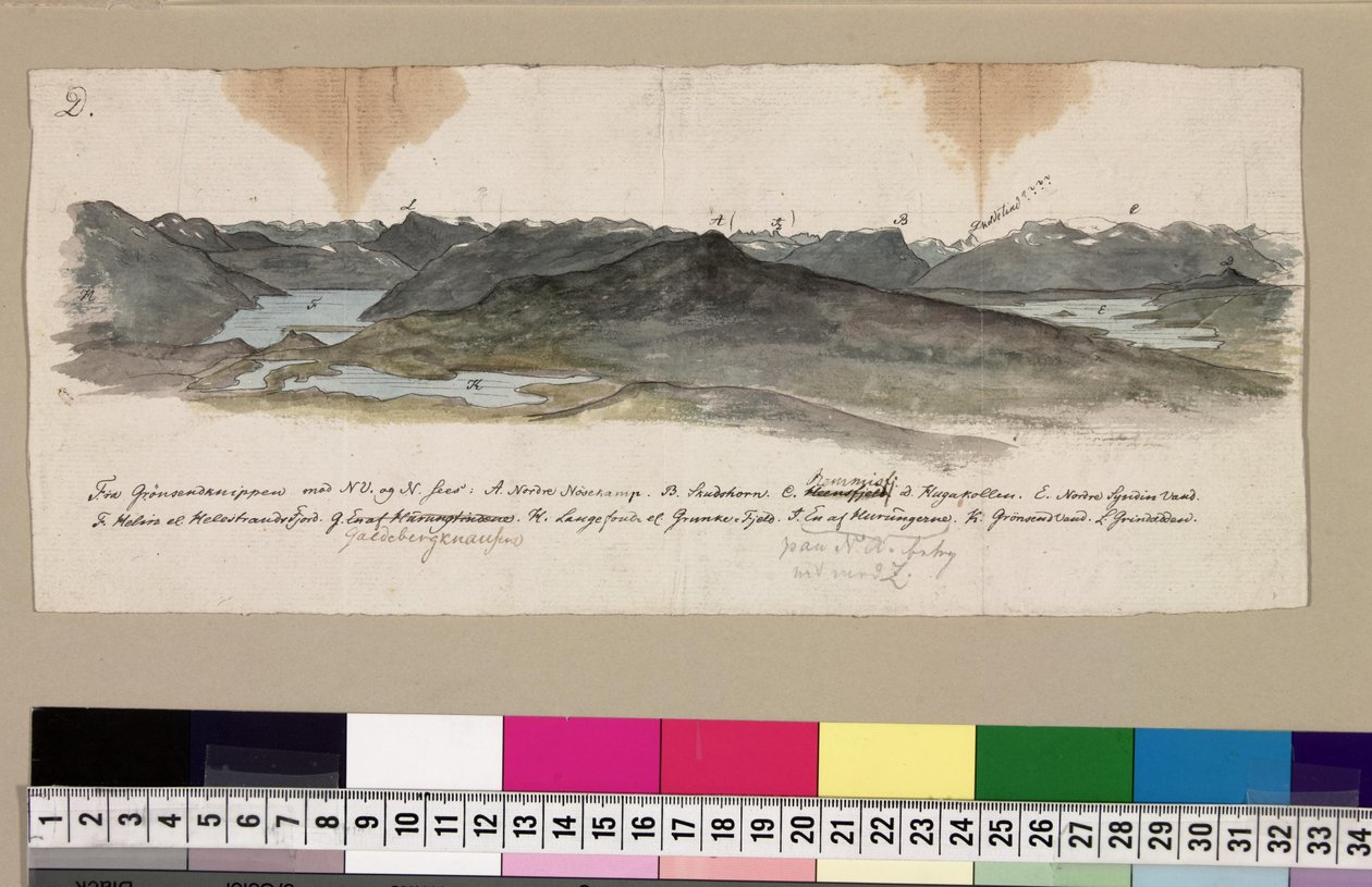 Minnet av fjällresan 1820 av Baltazar Mathias Keilhau