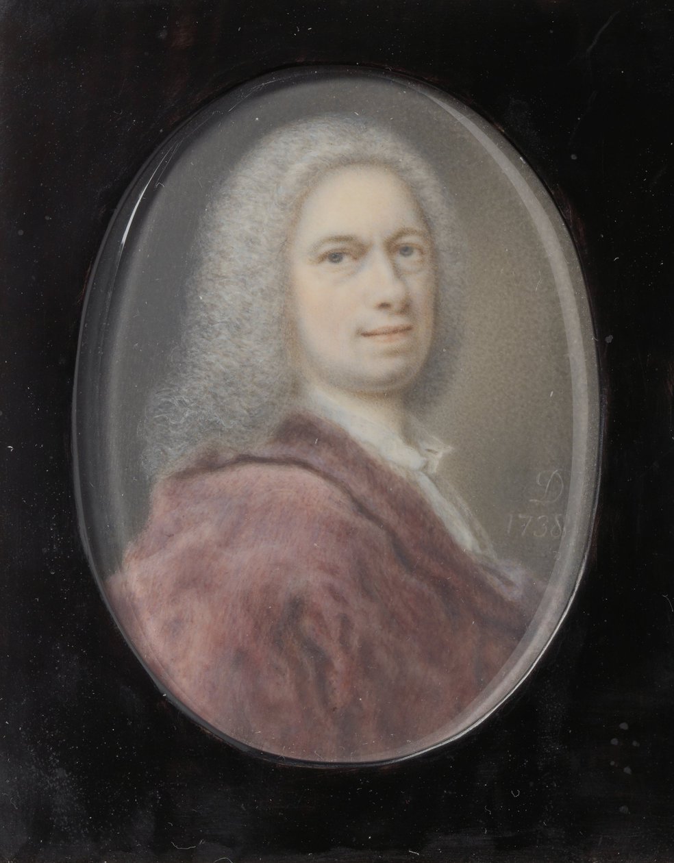 Självporträtt, 1738. av Balthasar Denner