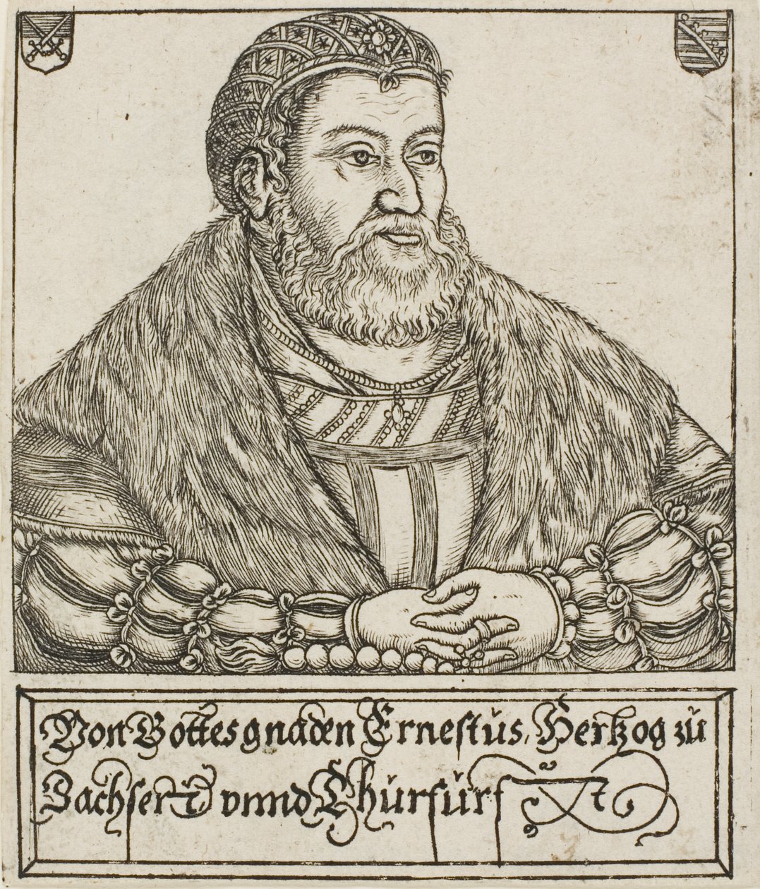Ernest, från Saxon Dukes and Electors av Balthasar Jenichen