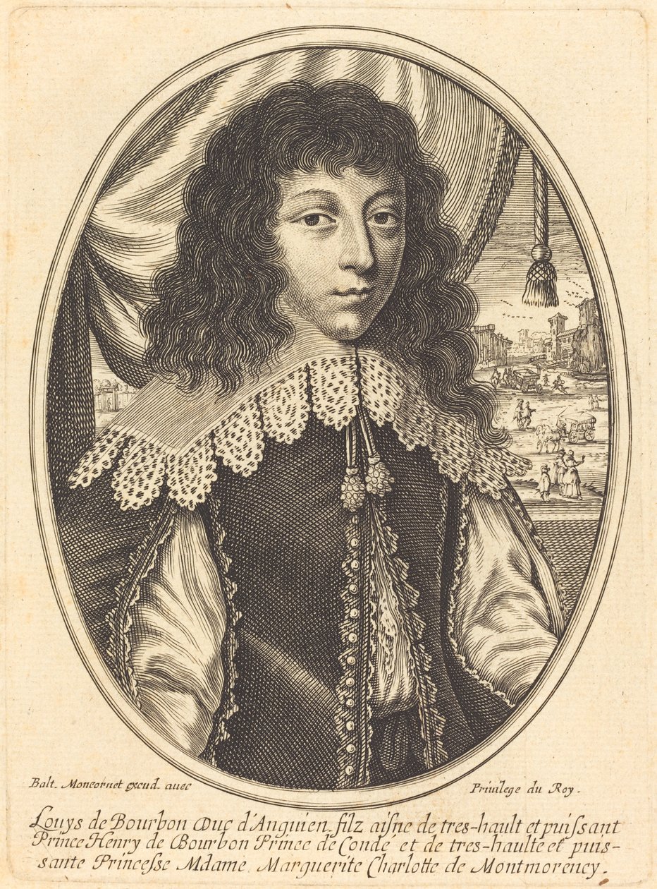 Ludvig II av Bourbon-Condé av Balthasar Moncornet