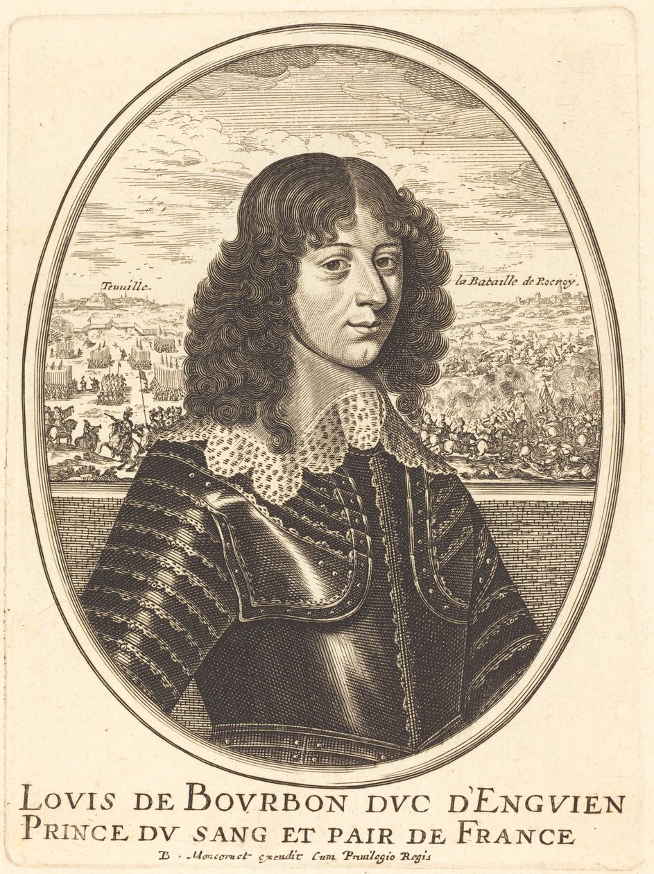 Ludvig II av Bourbon-Condé av Balthasar Moncornet