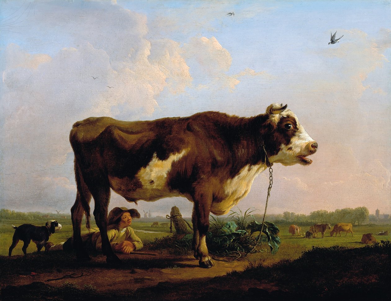 A Bull av Balthasar Paul Ommeganck