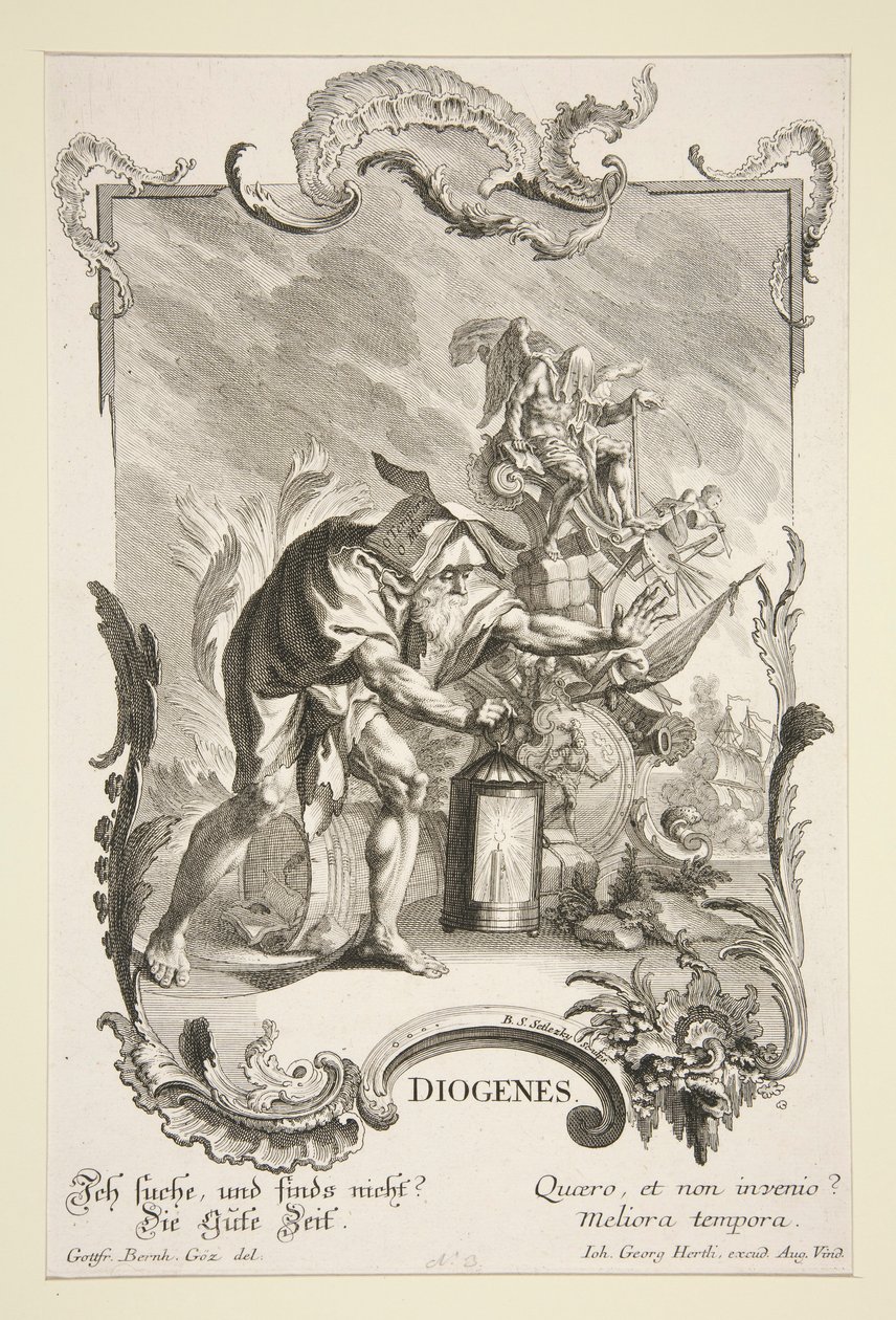 Diogenes av Balthazar Sigismond Setlezky