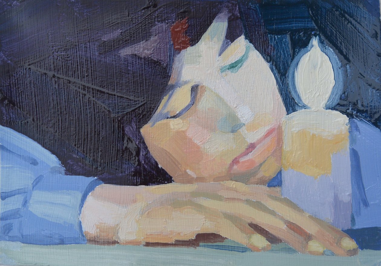 "Candlelight 2", 2015 av Barbara Hoogeweegen
