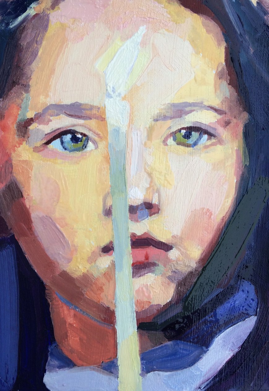 "Candlelight 6", 2015 av Barbara Hoogeweegen