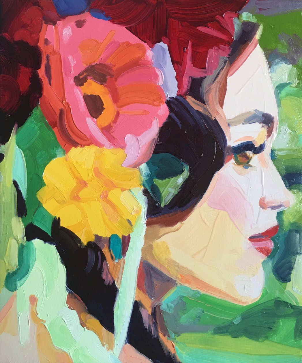 "Elektriska drömmar", 2018 av Barbara Hoogeweegen