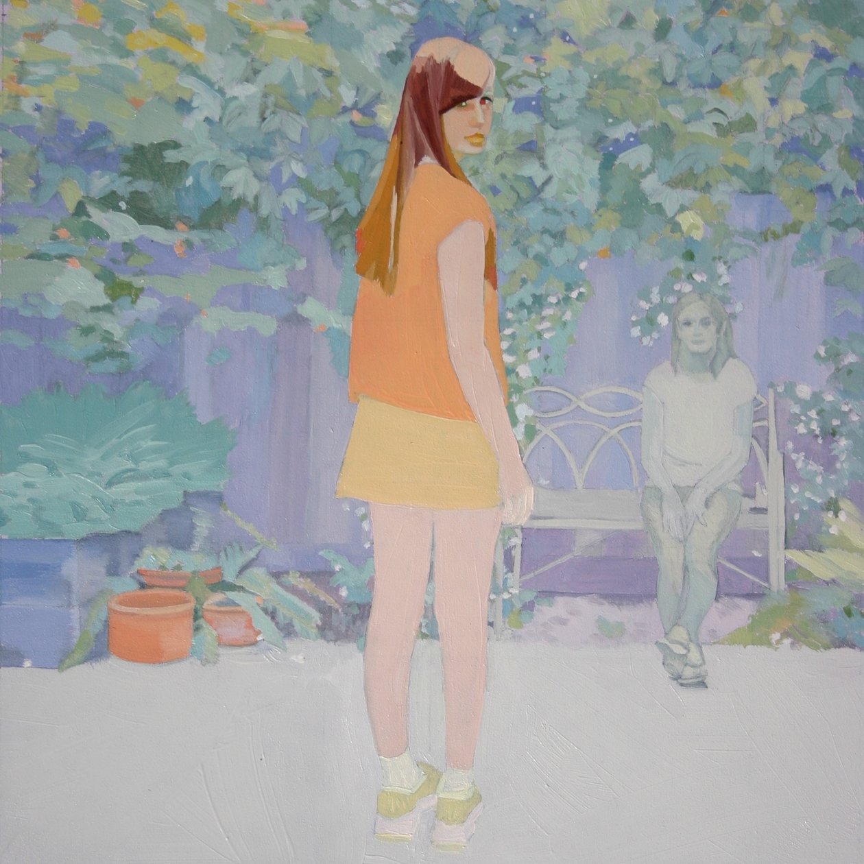 "Girl on Fire", 2014 av Barbara Hoogeweegen