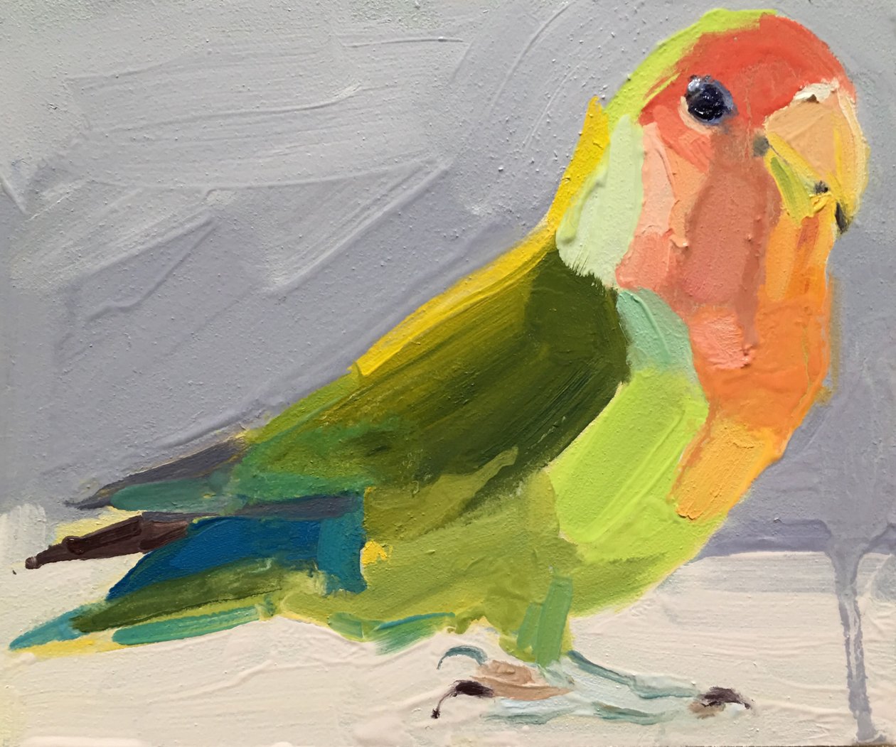 Lovebirds, 2017 av Barbara Hoogeweegen