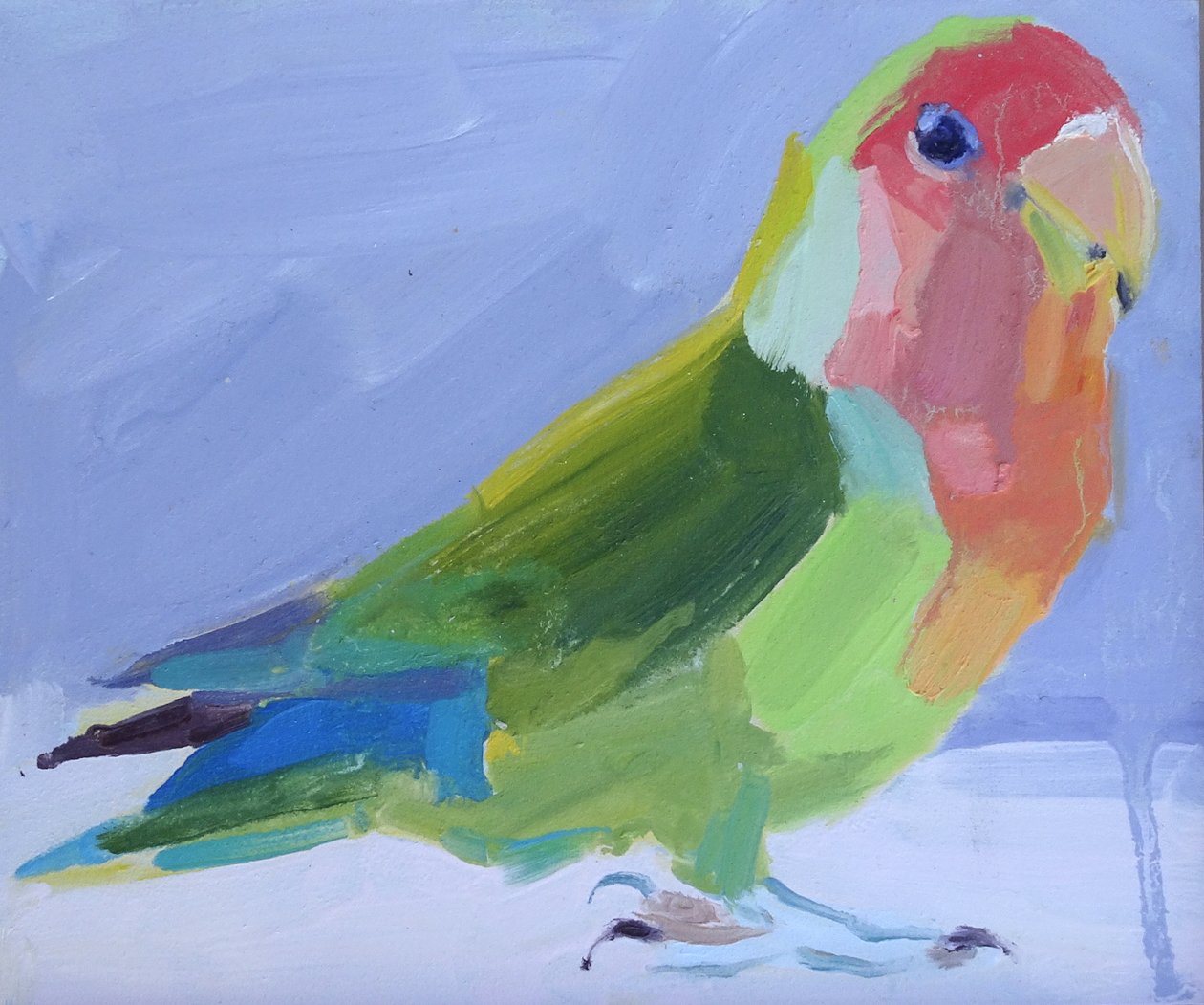 Lovebirds, 2017 av Barbara Hoogeweegen