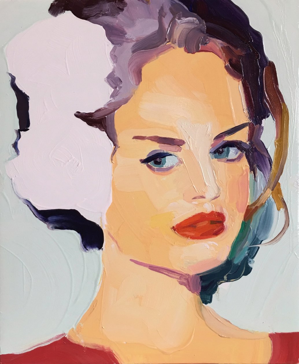 "Inte ännu", 2018 av Barbara Hoogeweegen