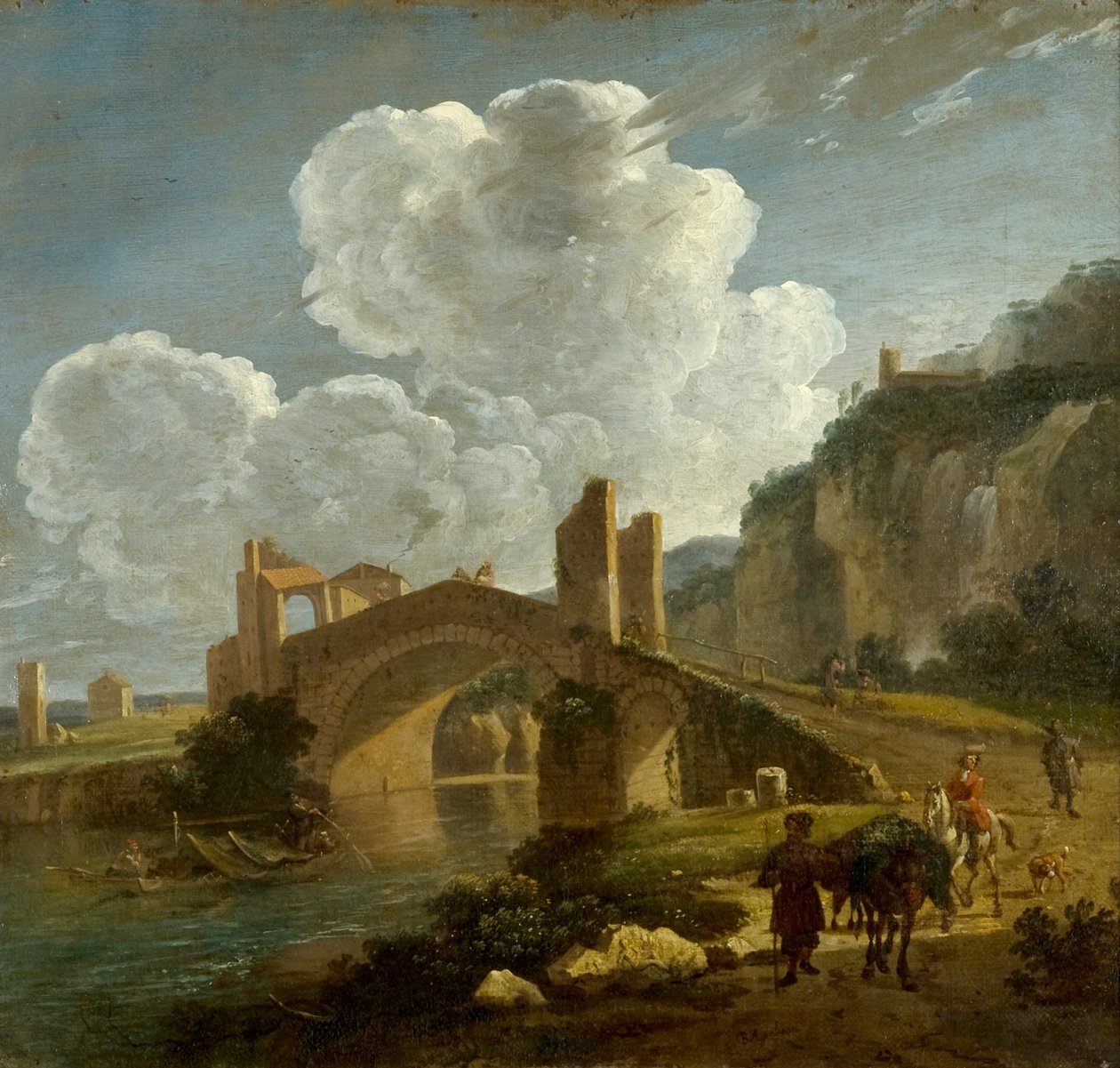 Pastoralt landskap av Barend Appelman