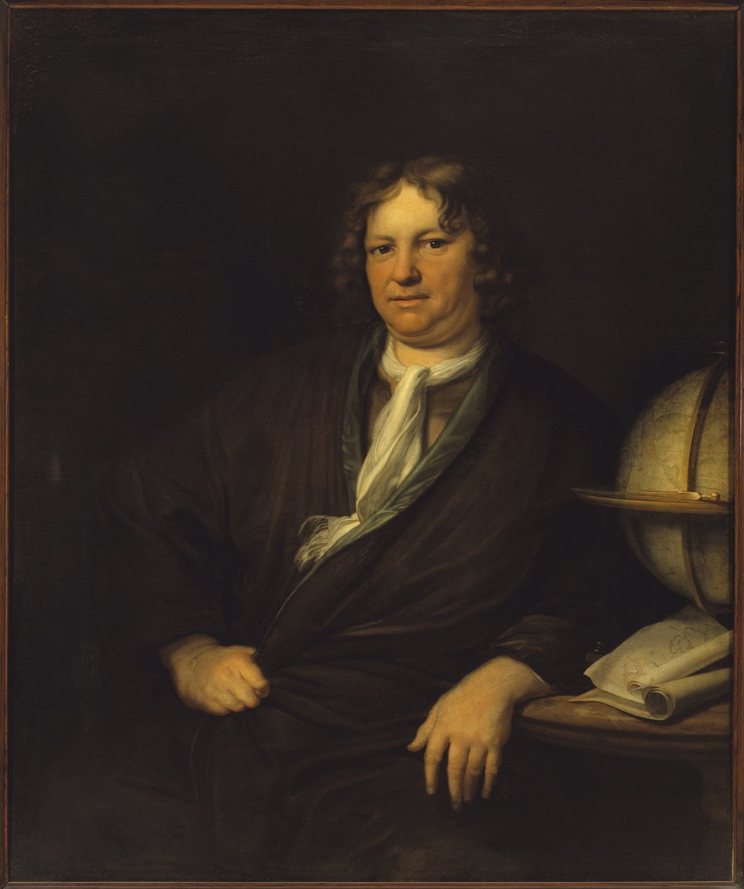Porträtt av Pieter Scholten, 1697-1699. av Barend Graat