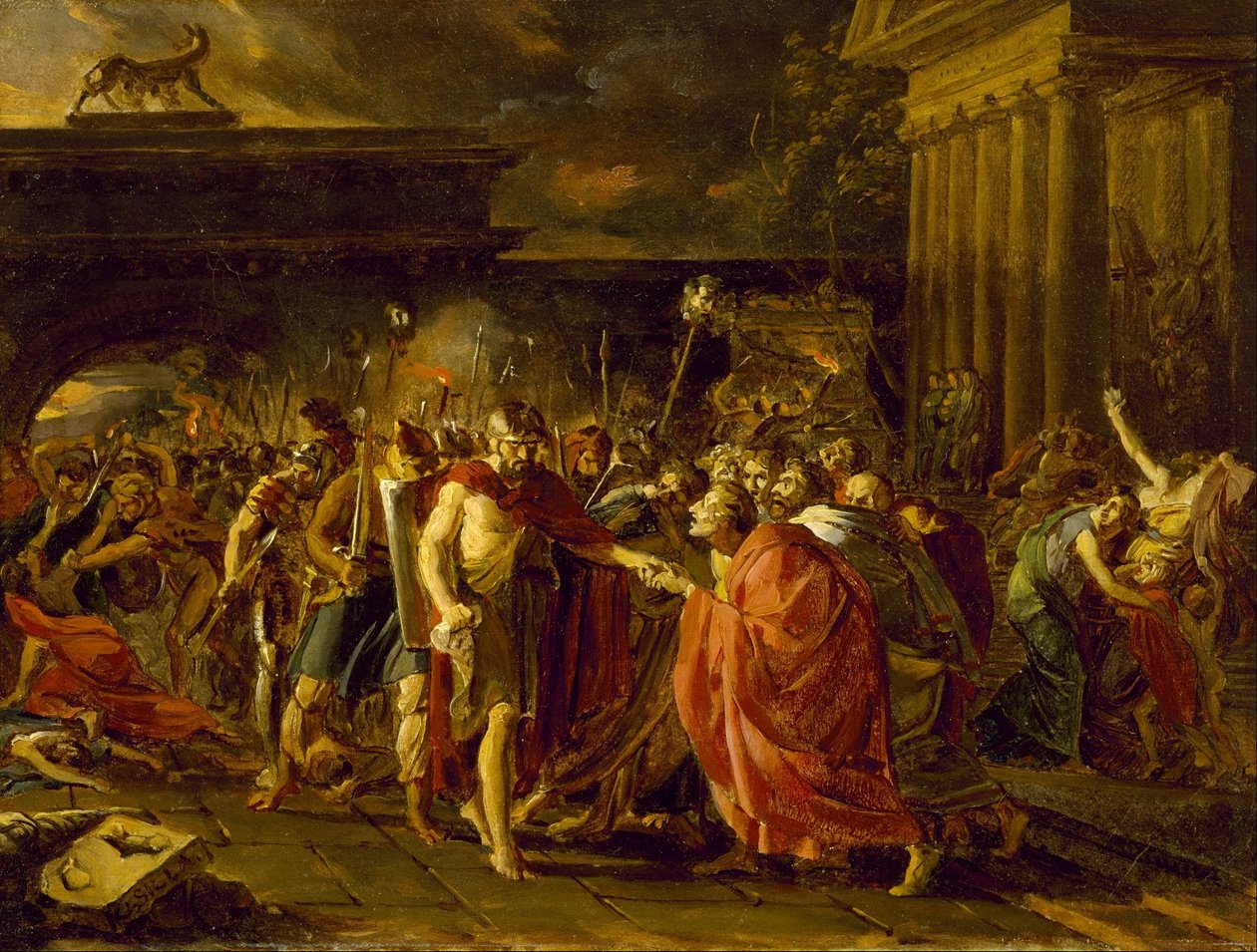 Marius återvänder till Rom av Baron François Pascal Simon Gérard