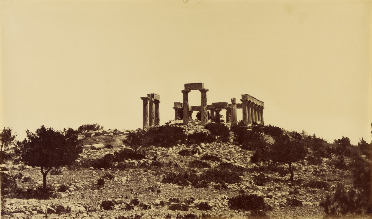 Jupitertemplet i Aegina. av Baron Paul des Granges